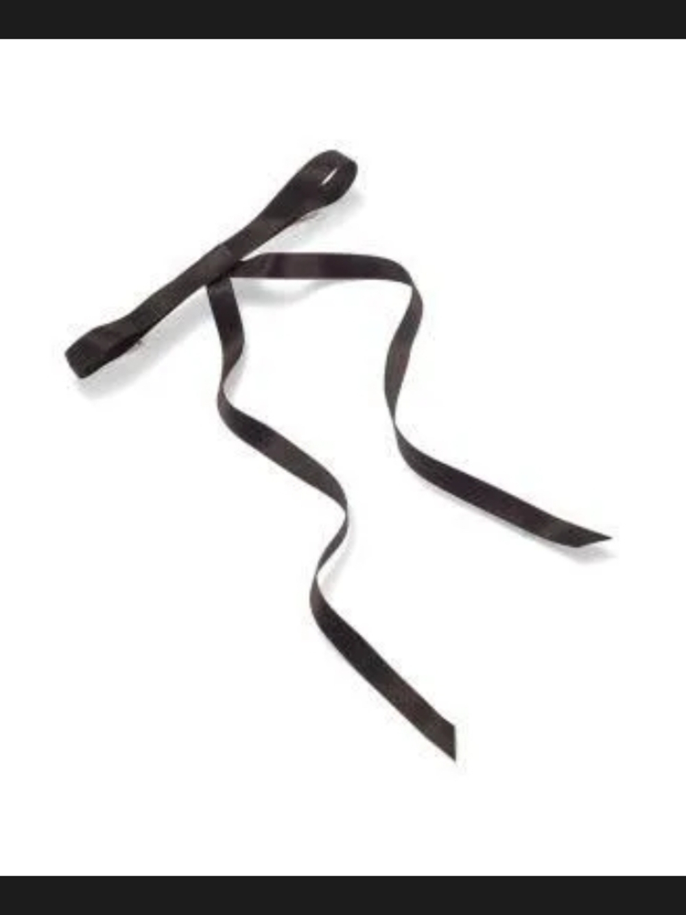 Lelet Karla Classic Black Ribbon Skinny Hair Bow for Girls New